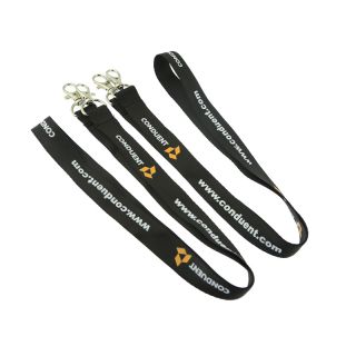 Heavy Duty Nylon Lanyard with Custom Logo for Secure ID Badges and Keys