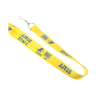 Eco-friendly cheap silk screen printing nylon lanyard