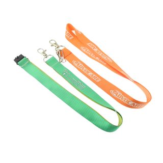 Custom id card holder nylon printed lanyard promotional
