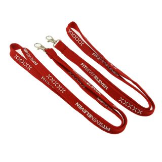 New style custom tube lanyard with metal hook